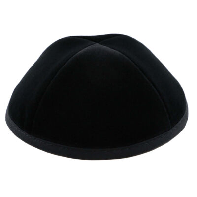Black Velvet Yarmulka Black Velvet Yarmulka Thumbnail