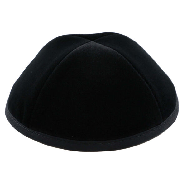 Black Velvet Yarmulka Black Velvet Yarmulka Thumbnail