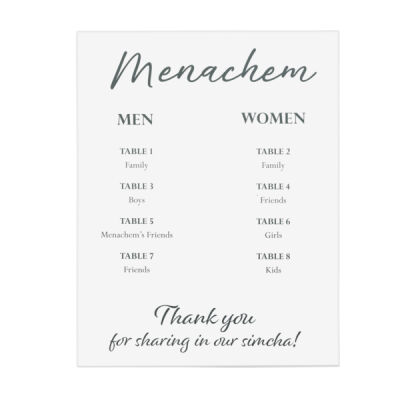 30 x 40 Foam Simcha Sign 30 x 40 Foam Simcha Sign Thumbnail